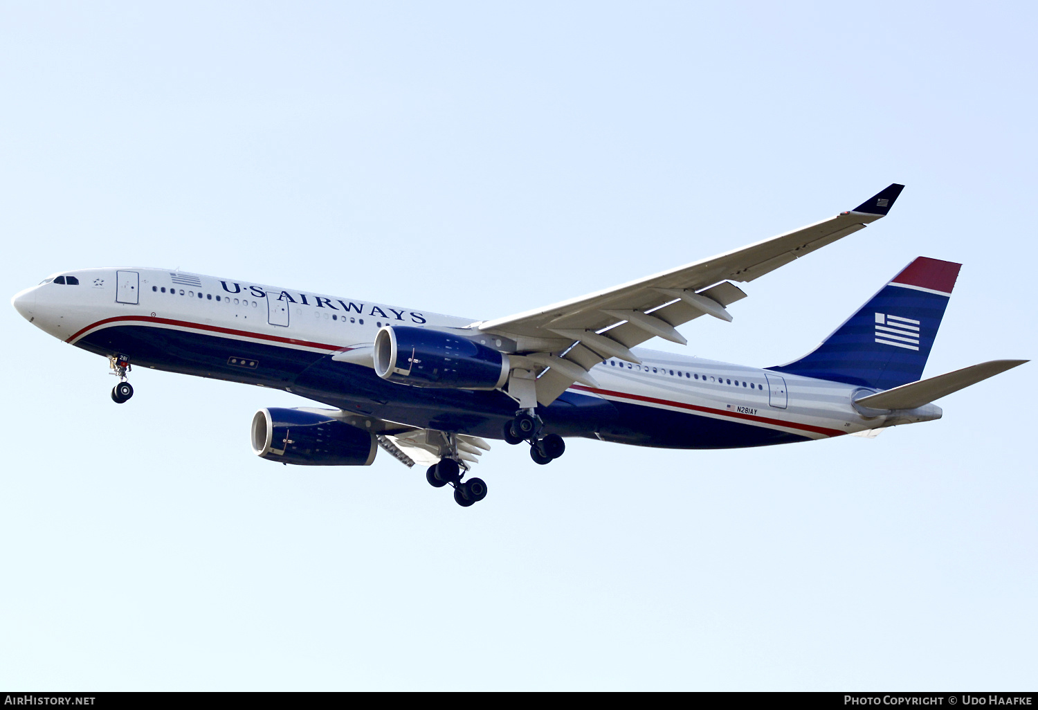 Aircraft Photo of N281AY | Airbus A330-243 | US Airways | AirHistory.net #563537