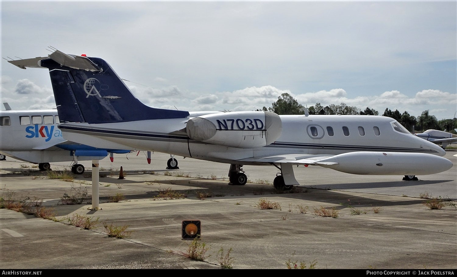 Aircraft Photo of N703DJ | Gates Learjet 35A | AirHistory.net #563538