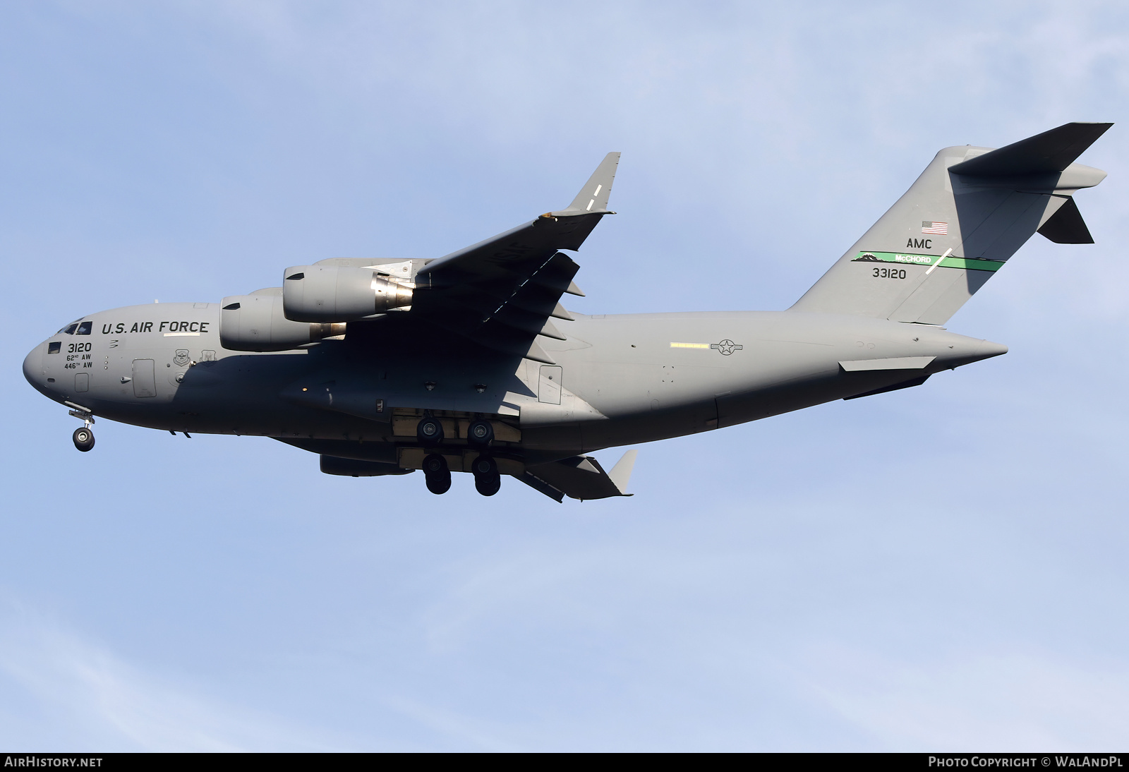 Aircraft Photo of 03-3120 / 33120 | Boeing C-17A Globemaster III | USA - Air Force | AirHistory.net #563554