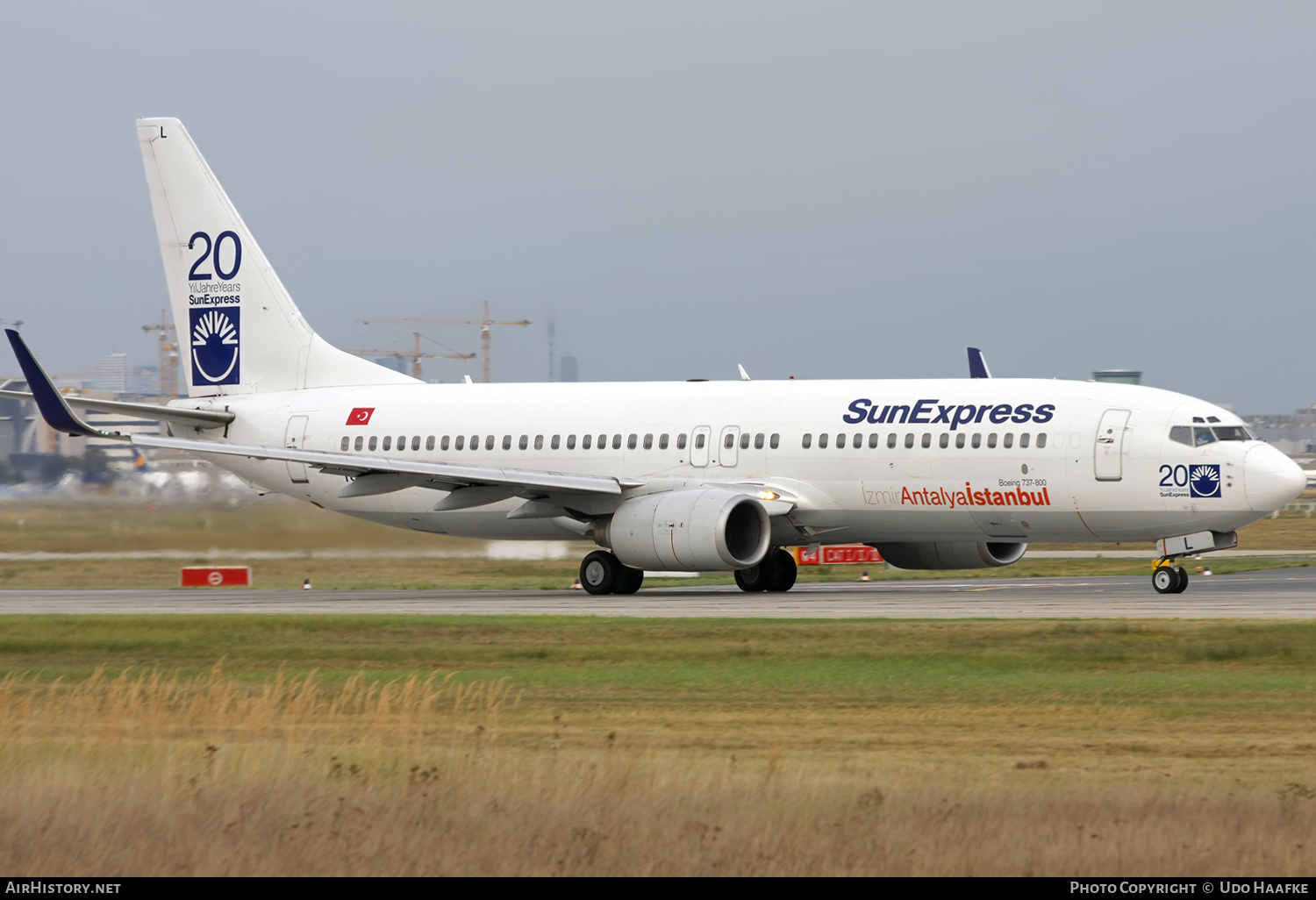 Aircraft Photo of TC-SUL | Boeing 737-85F | SunExpress | AirHistory.net #563560
