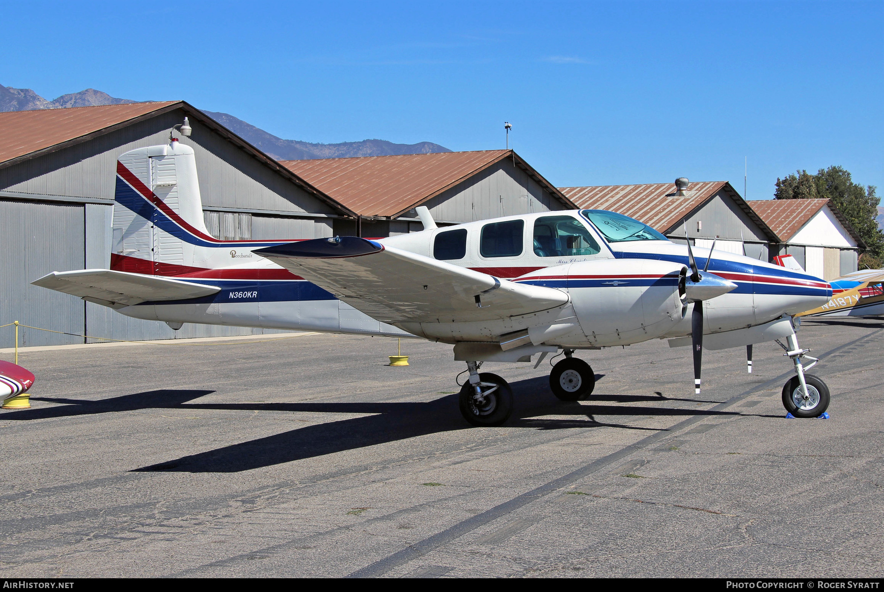 Aircraft Photo of N360KR | Beech D50E Twin Bonanza | AirHistory.net #563568