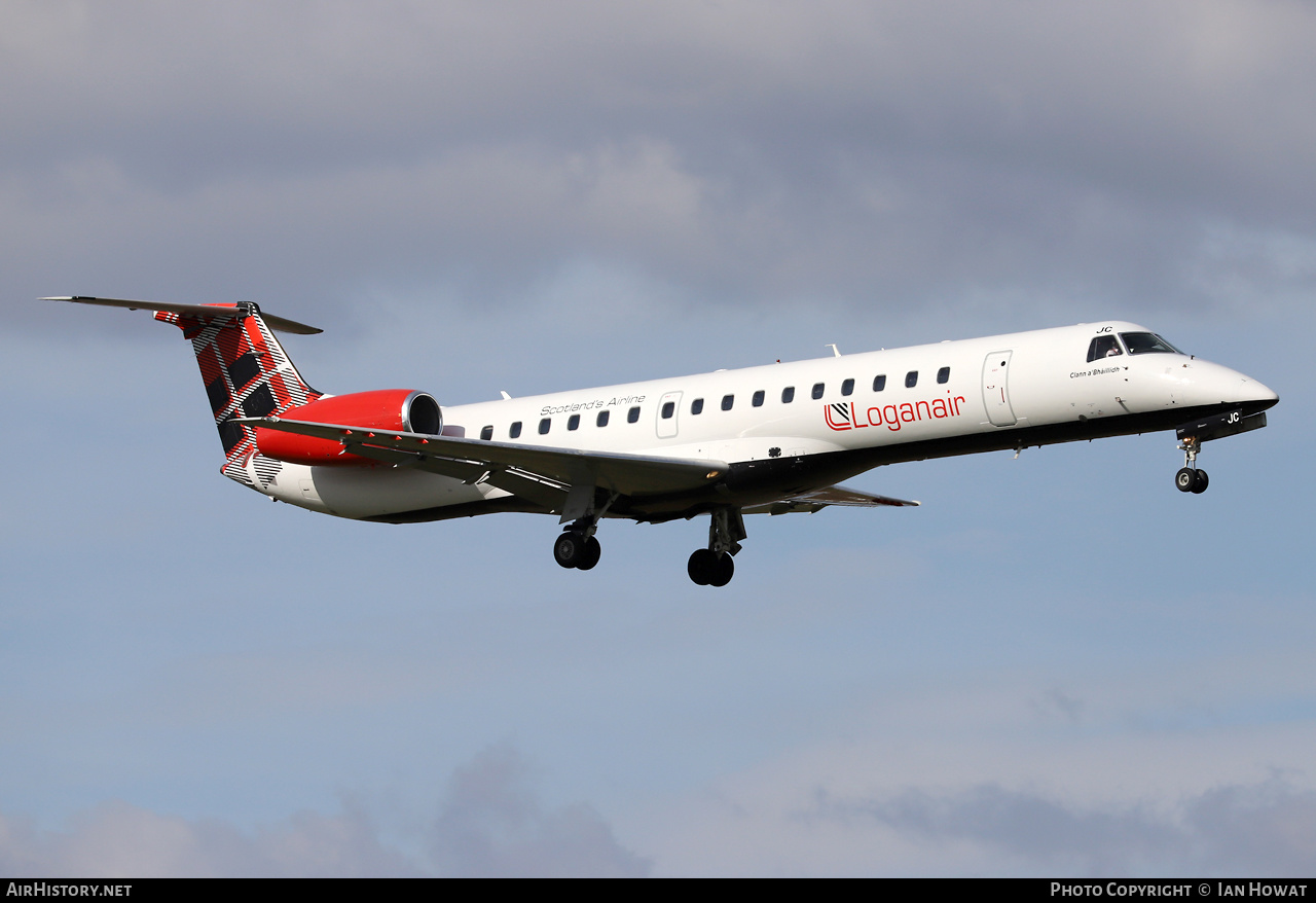 Aircraft Photo of G-SAJC | Embraer ERJ-145EP (EMB-145EP) | Loganair | AirHistory.net #563574