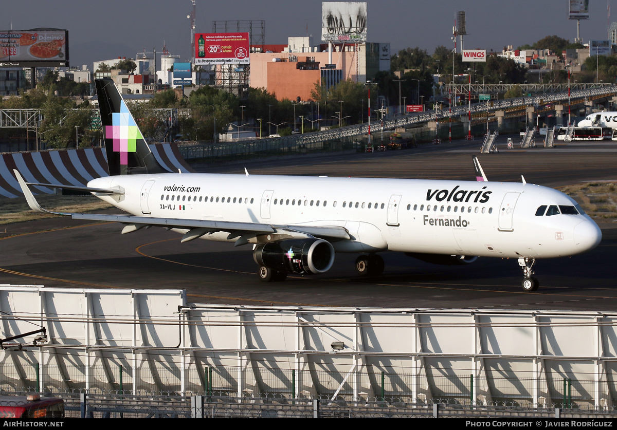 Aircraft Photo of XA-VLJ | Airbus A321-231 | Volaris | AirHistory.net #563583