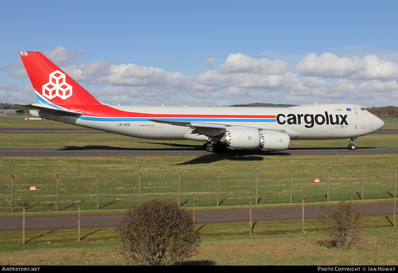 Aircraft Photo of LX-VCG | Boeing 747-8R7F/SCD | Cargolux | AirHistory.net #563586