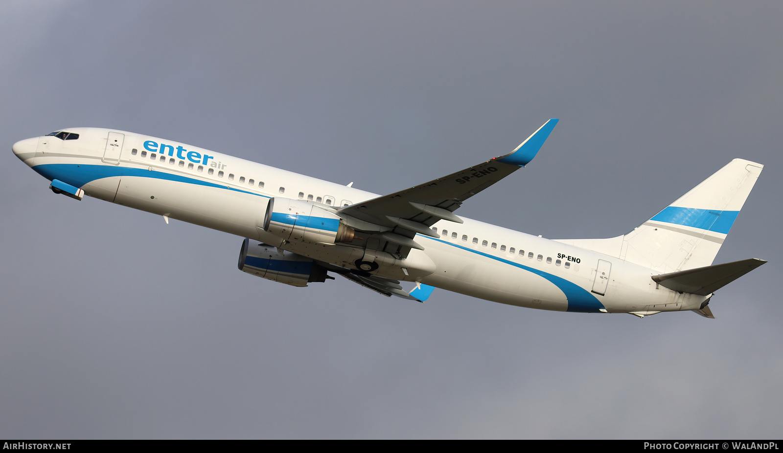 Aircraft Photo of SP-ENO | Boeing 737-8AS | Enter Air | AirHistory.net #563588