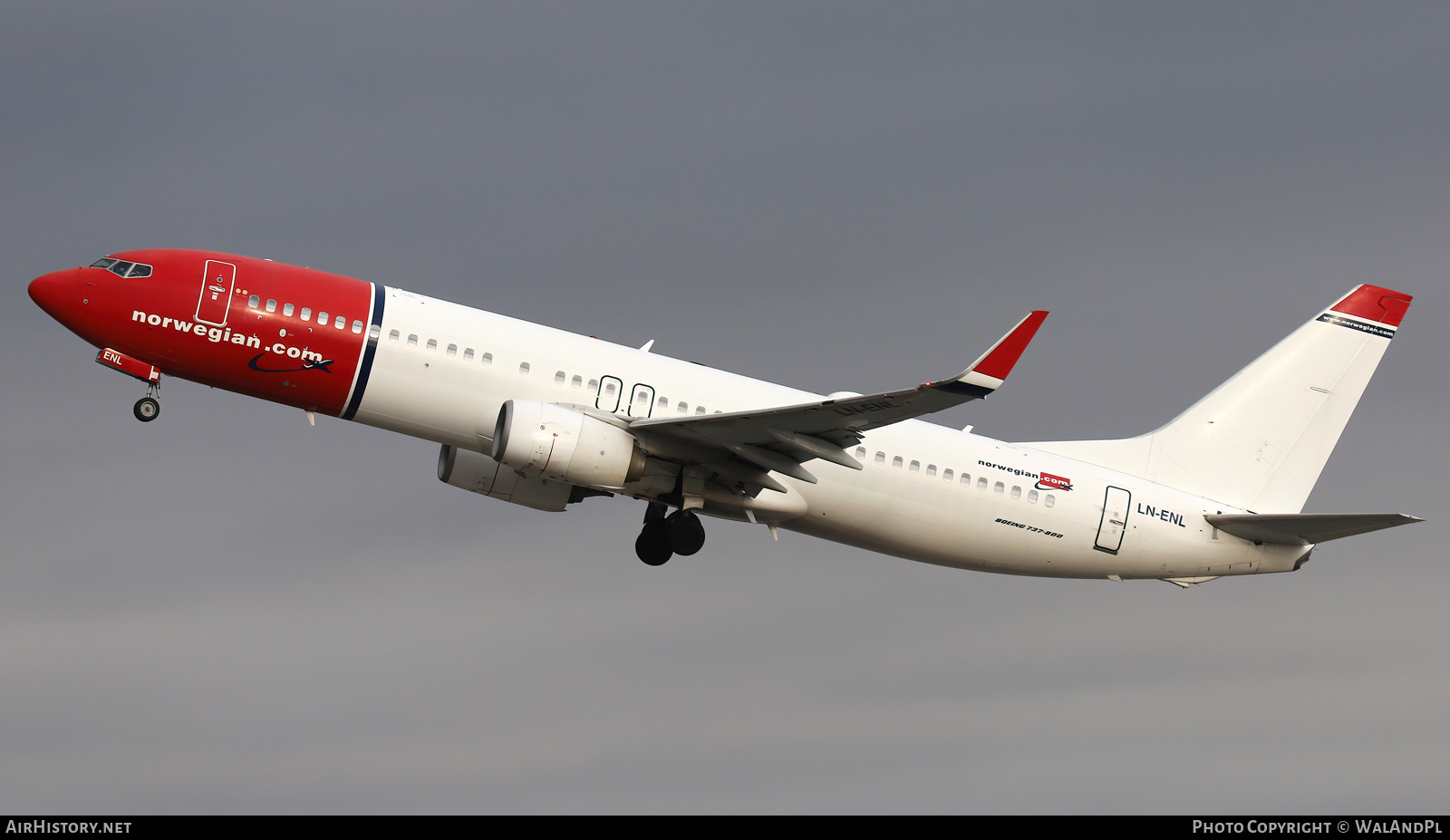 Aircraft Photo of LN-ENL | Boeing 737-8JP | Norwegian | AirHistory.net #563599