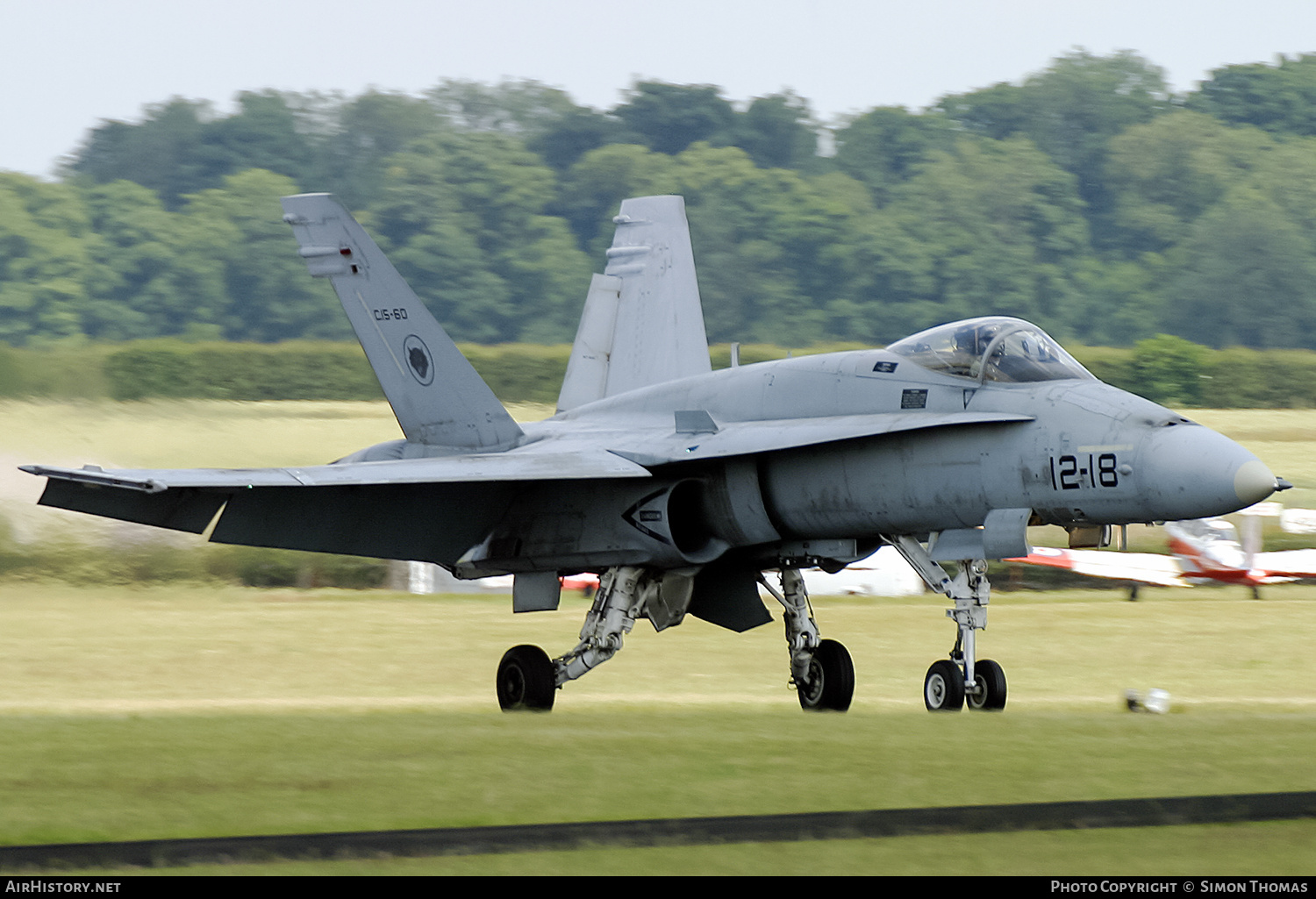 Aircraft Photo of C15-60 | McDonnell Douglas EF-18A Hornet | Spain - Air Force | AirHistory.net #563600