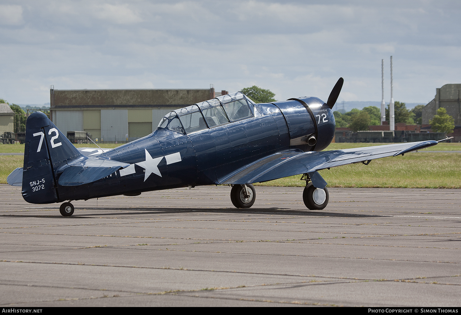 Aircraft Photo of G-TEXN / 3072 | North American T-6G Texan | USA - Navy | AirHistory.net #563606