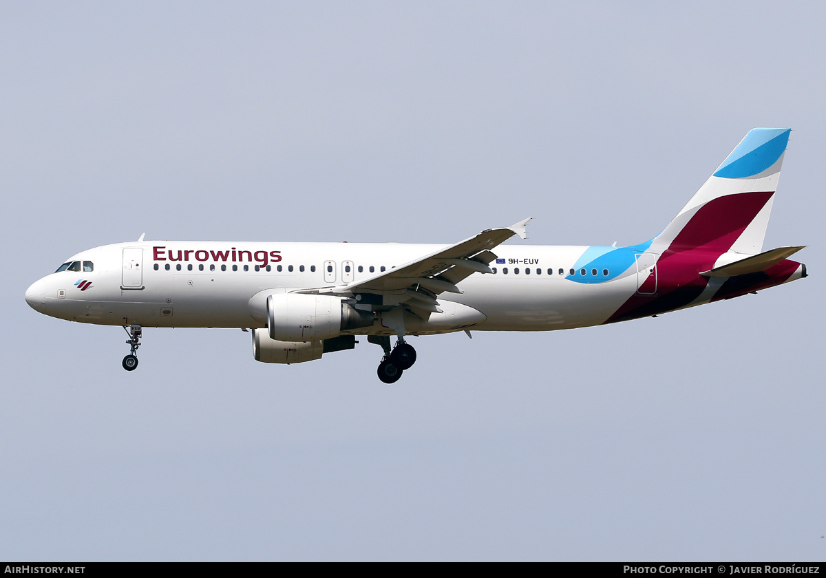 Aircraft Photo of 9H-EUV | Airbus A320-214 | Eurowings | AirHistory.net #563625