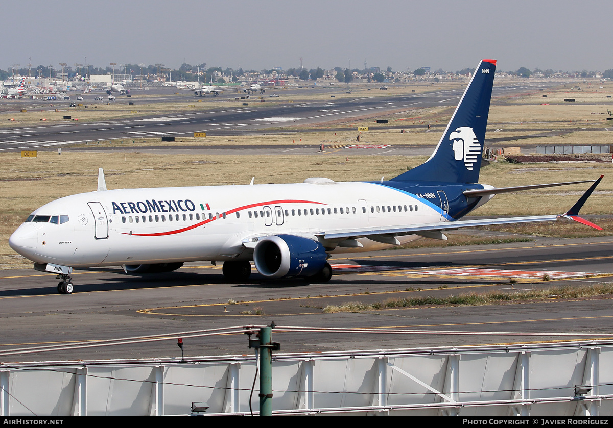 Aircraft Photo of XA-NNN | Boeing 737-9 Max 9 | AeroMéxico | AirHistory.net #563644