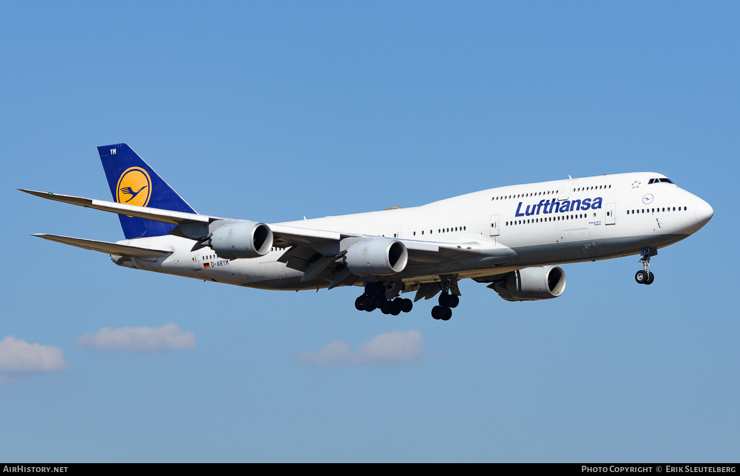 Aircraft Photo of D-ABYM | Boeing 747-830 | Lufthansa | AirHistory.net #563658