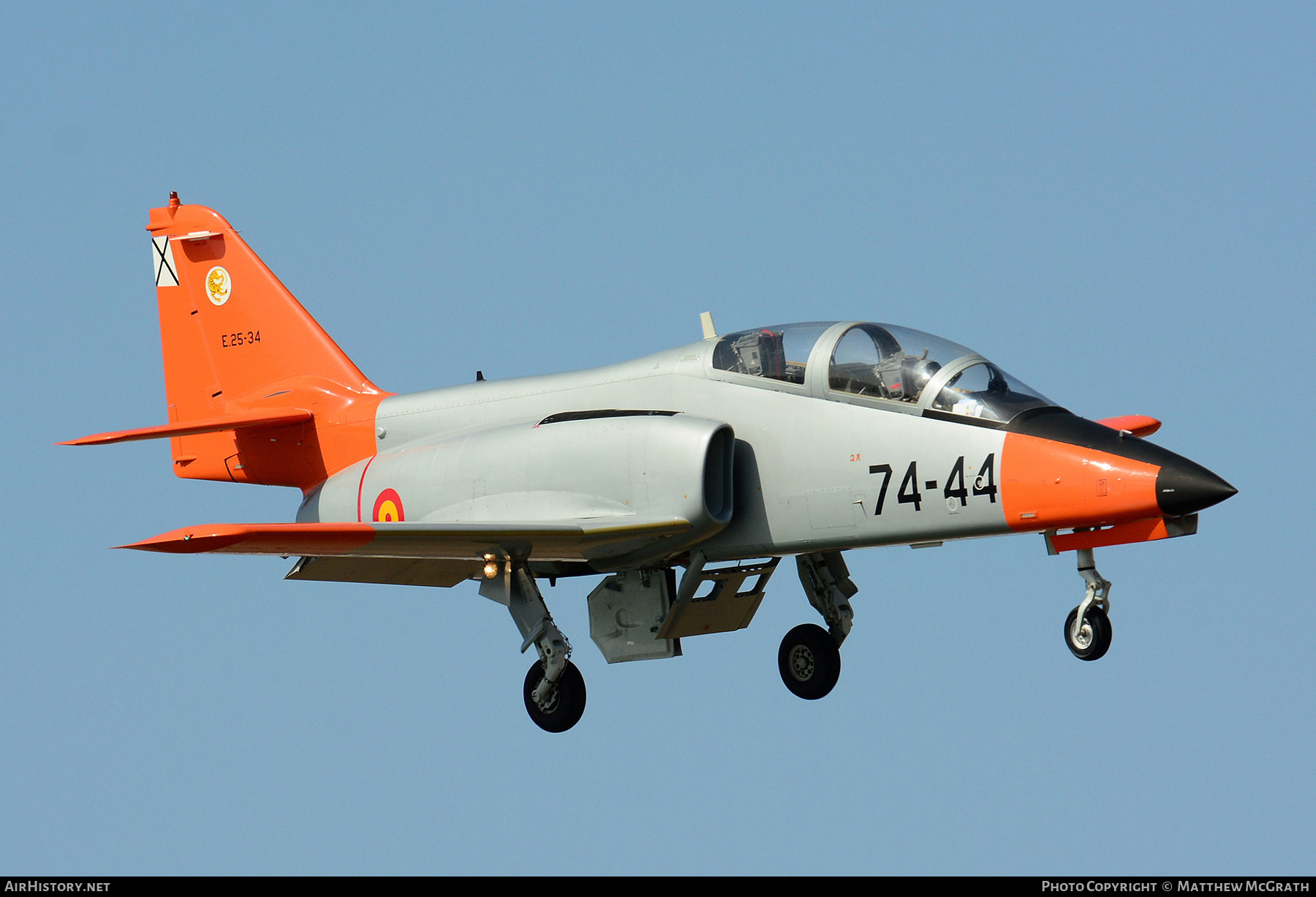 Aircraft Photo of E.25-34 | CASA C101EB Aviojet | Spain - Air Force | AirHistory.net #563670