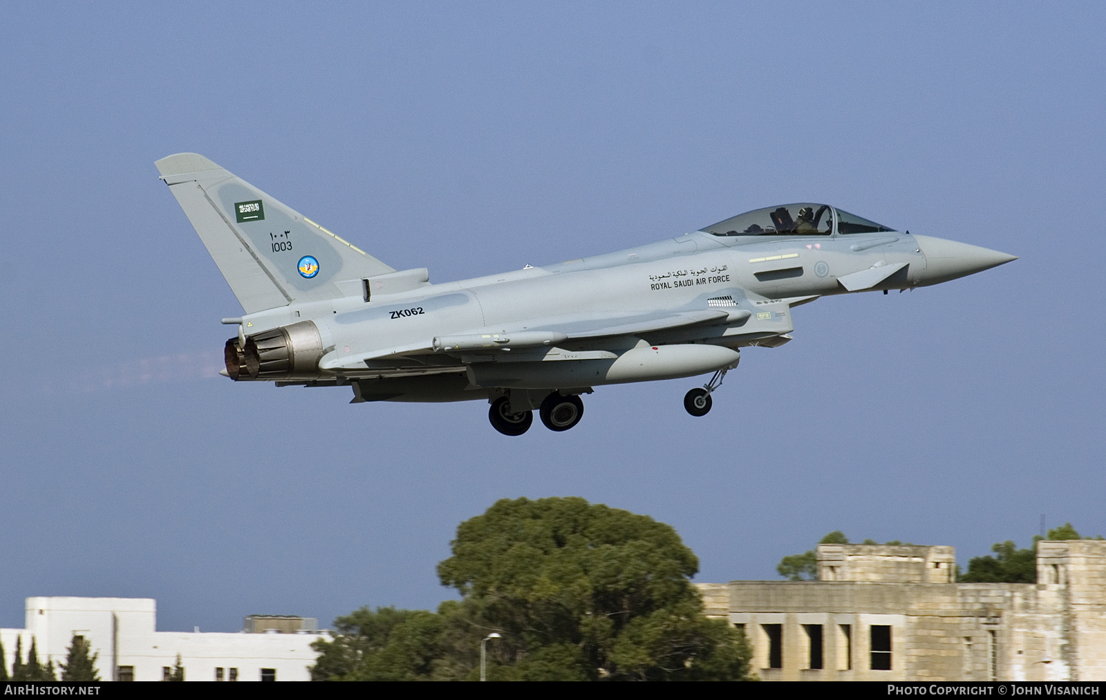 Aircraft Photo of 1003 / ZK062 | Eurofighter EF-2000 Typhoon F2 | Saudi Arabia - Air Force | AirHistory.net #563683