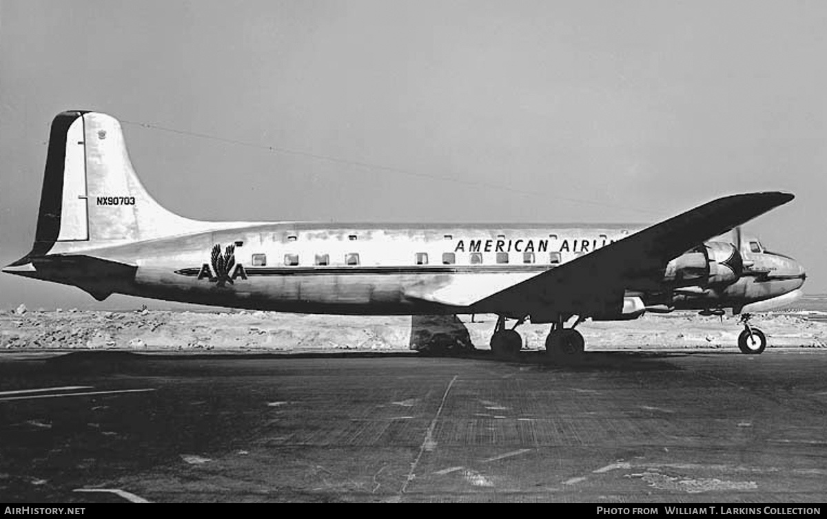 Aircraft Photo of NX90703 | Douglas DC-6 | American Airlines | AirHistory.net #563686