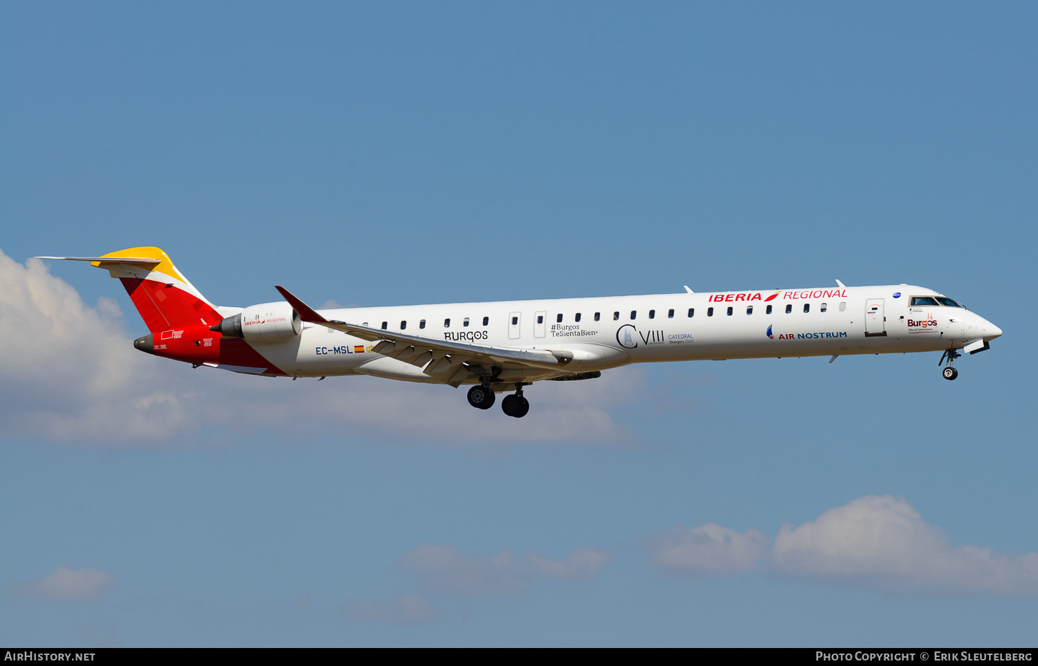 Aircraft Photo of EC-MSL | Bombardier CRJ-1000 (CL-600-2E25) | Iberia Regional | AirHistory.net #563691