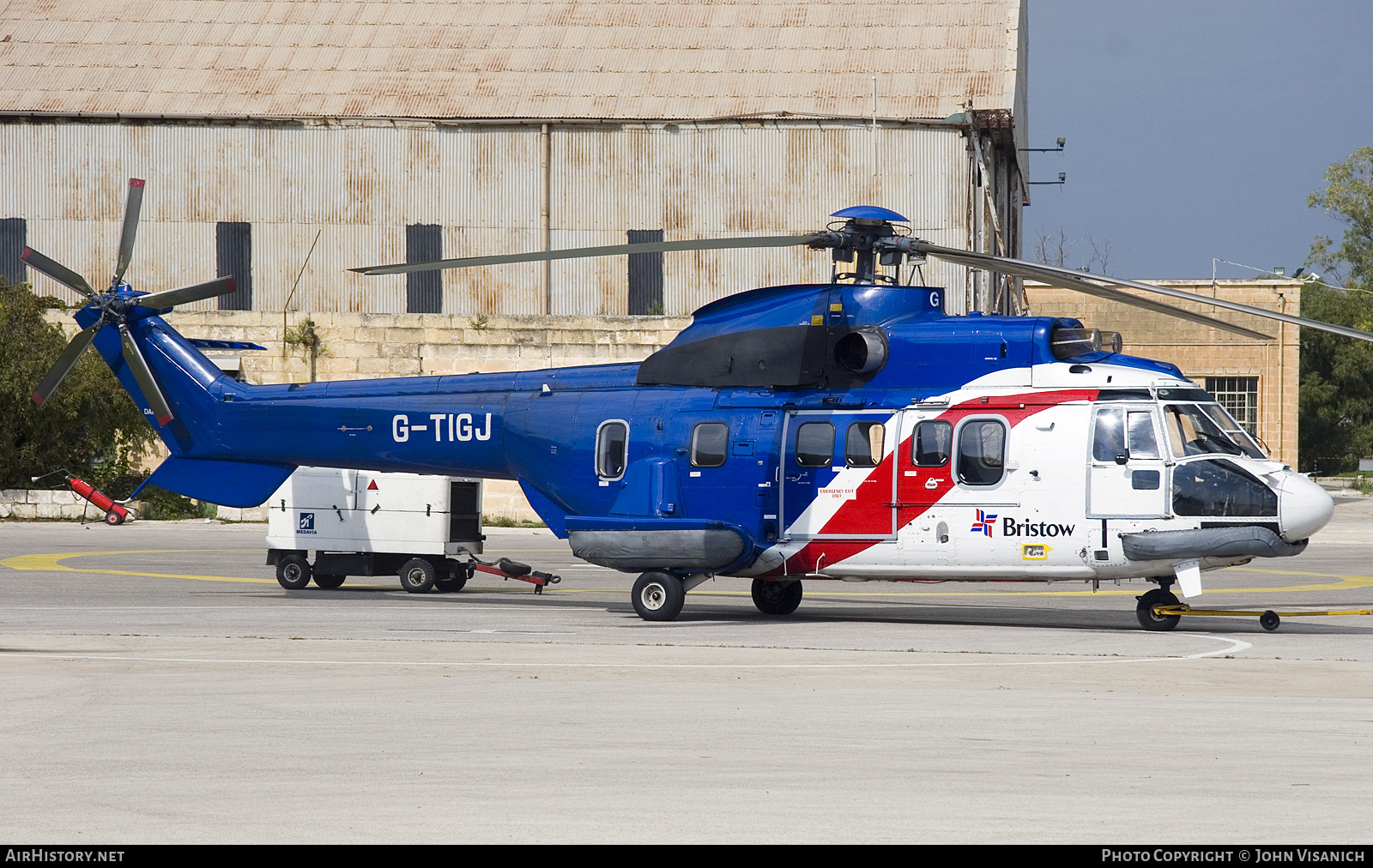 Aircraft Photo of G-TIGJ | Aerospatiale AS-332L1 Super Puma | Bristow Helicopters | AirHistory.net #563697