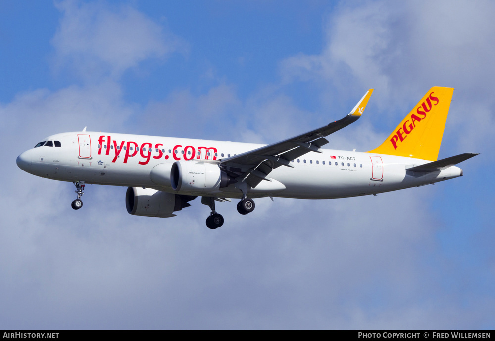 Aircraft Photo of TC-NCT | Airbus A320-251N | Pegasus Airlines | AirHistory.net #563701
