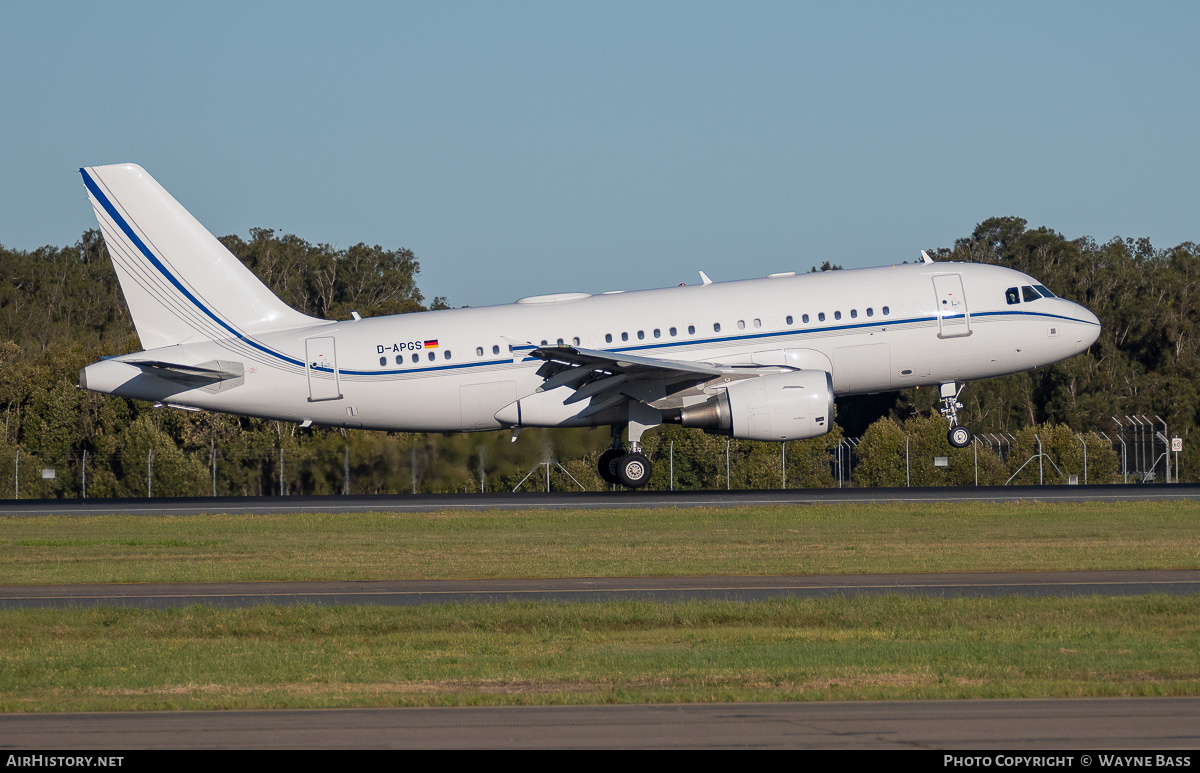 Aircraft Photo of D-APGS | Airbus ACJ319 (A319-115/CJ) | AirHistory.net #563708