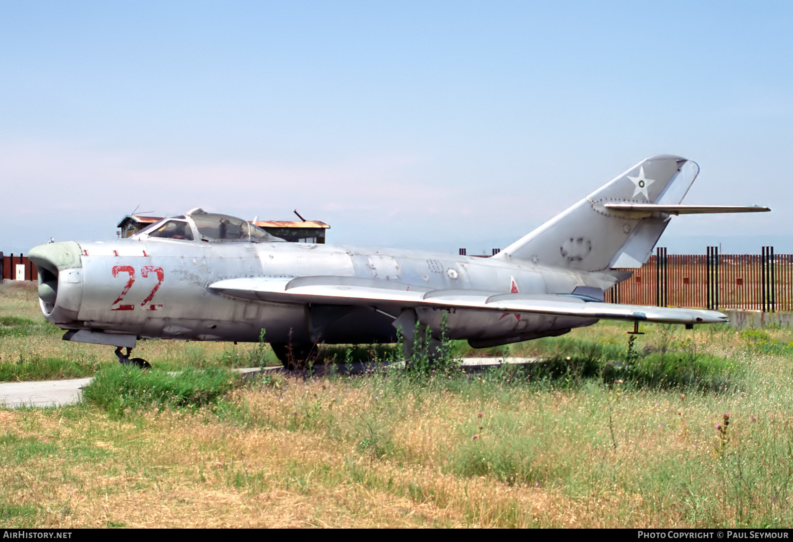 Aircraft Photo of 22 | Mikoyan-Gurevich MiG-17PF | Bulgaria - Air Force | AirHistory.net #563715