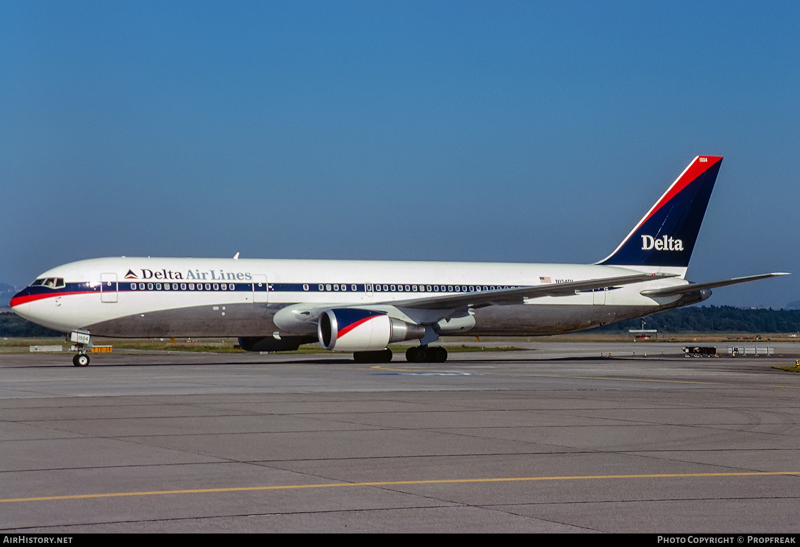Aircraft Photo of N154DL | Boeing 767-3P6/ER | Delta Air Lines | AirHistory.net #563745