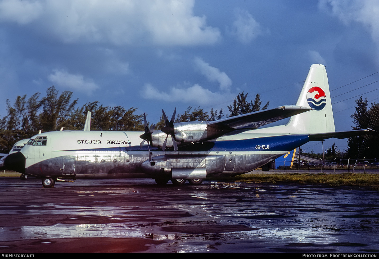 Aircraft Photo of J6-SLO | Lockheed L-100-20 Hercules (382E) | St. Lucia Airways | AirHistory.net #563746
