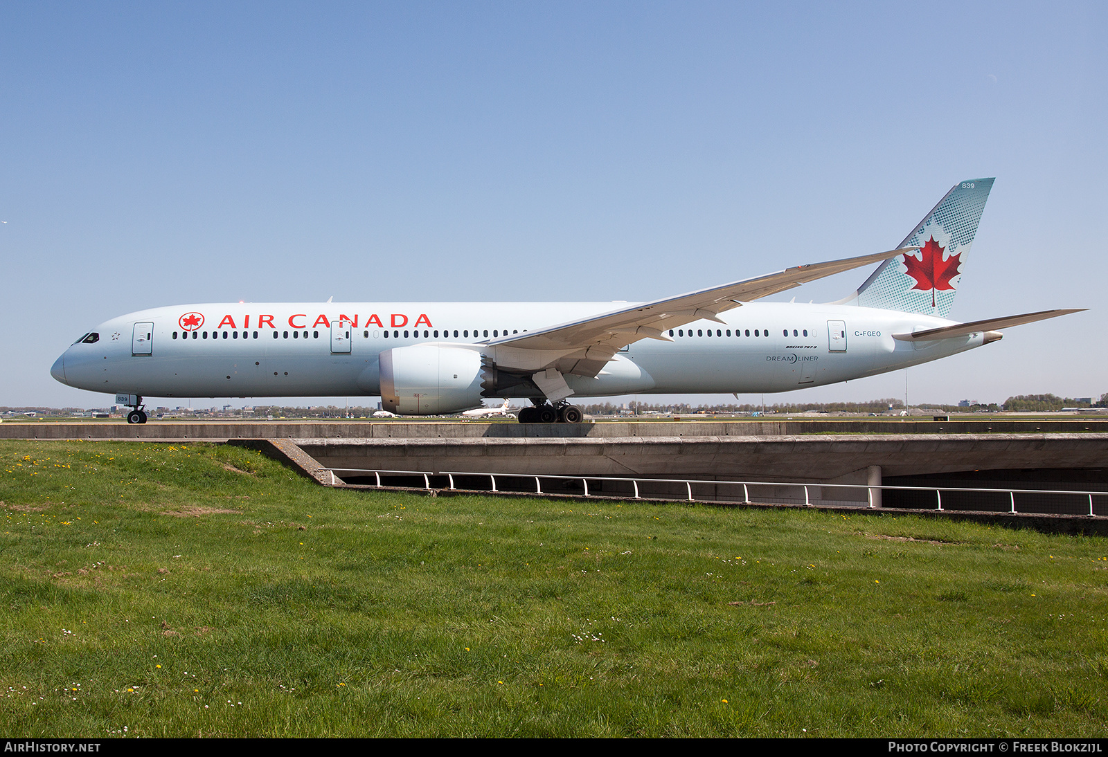 Aircraft Photo of C-FGEO | Boeing 787-9 Dreamliner | Air Canada | AirHistory.net #563753