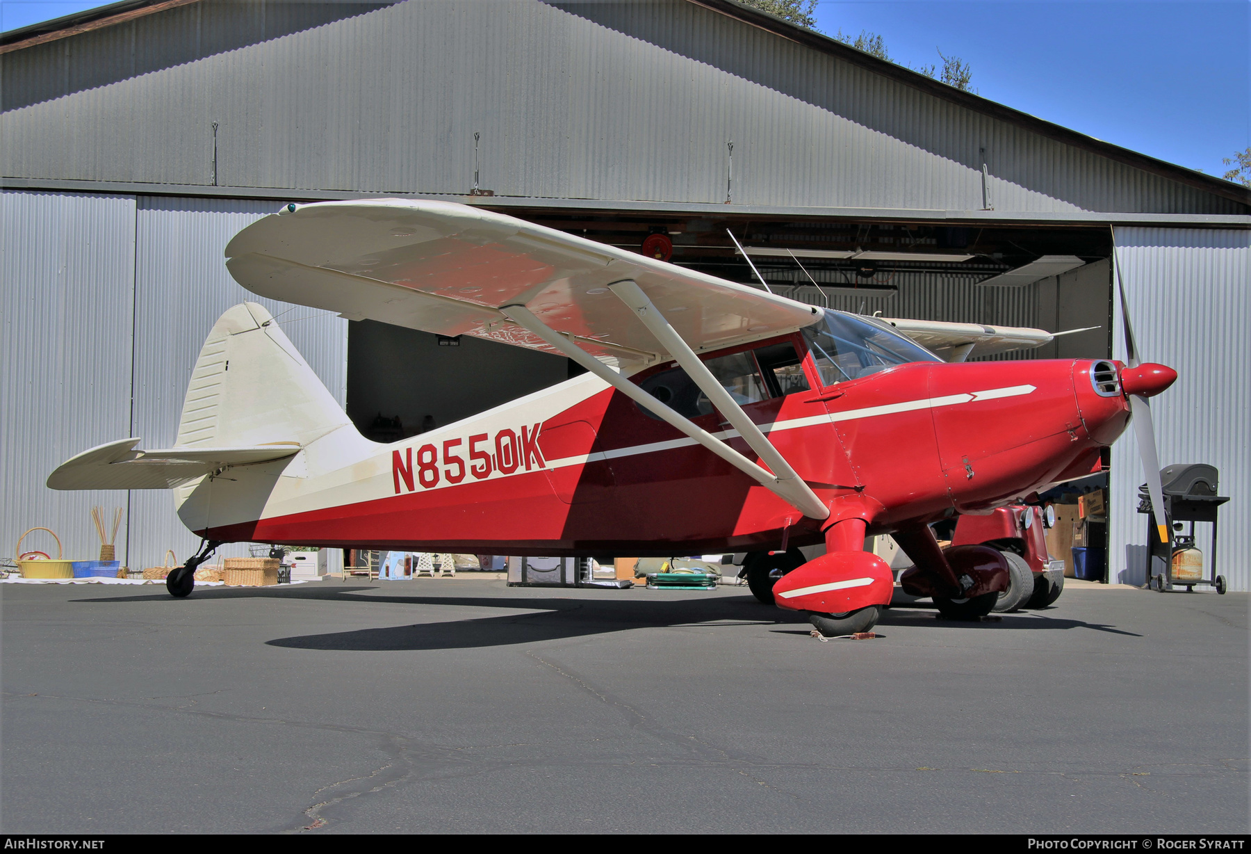 Aircraft Photo of N8550K | Stinson 108-1 Voyager | AirHistory.net #563759