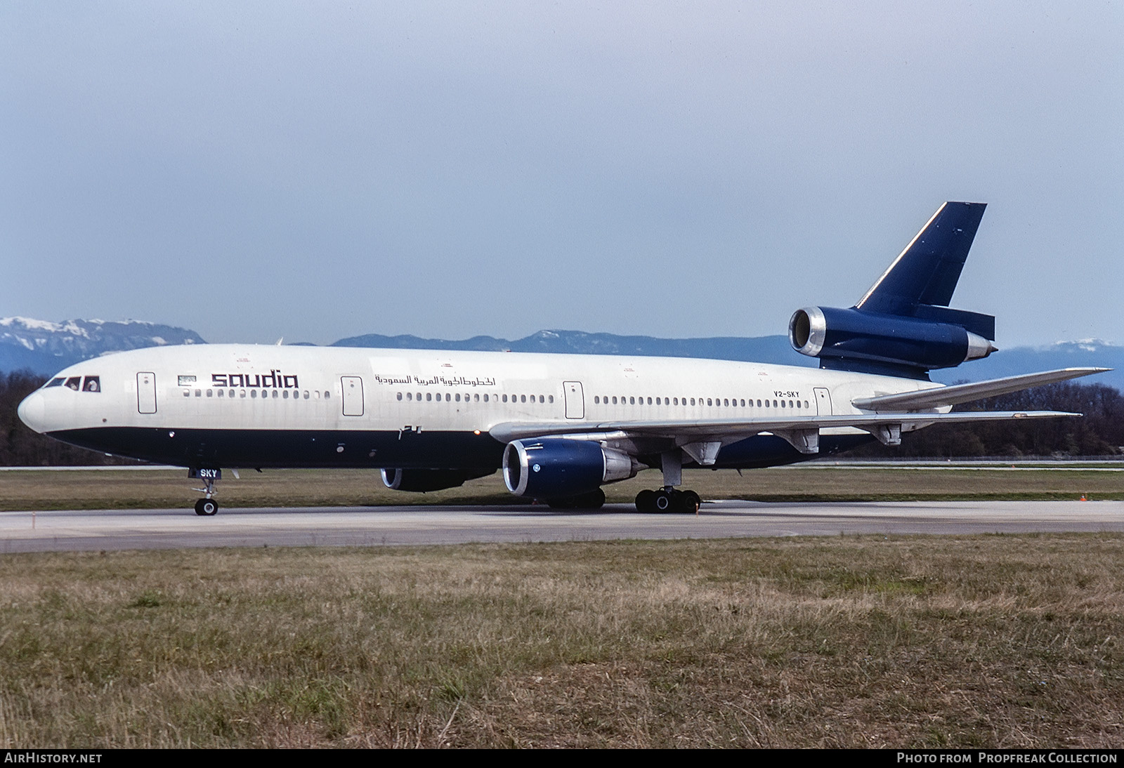Aircraft Photo of V2-SKY | McDonnell Douglas DC-10-15 | Saudia - Saudi Arabian Airlines | AirHistory.net #563774