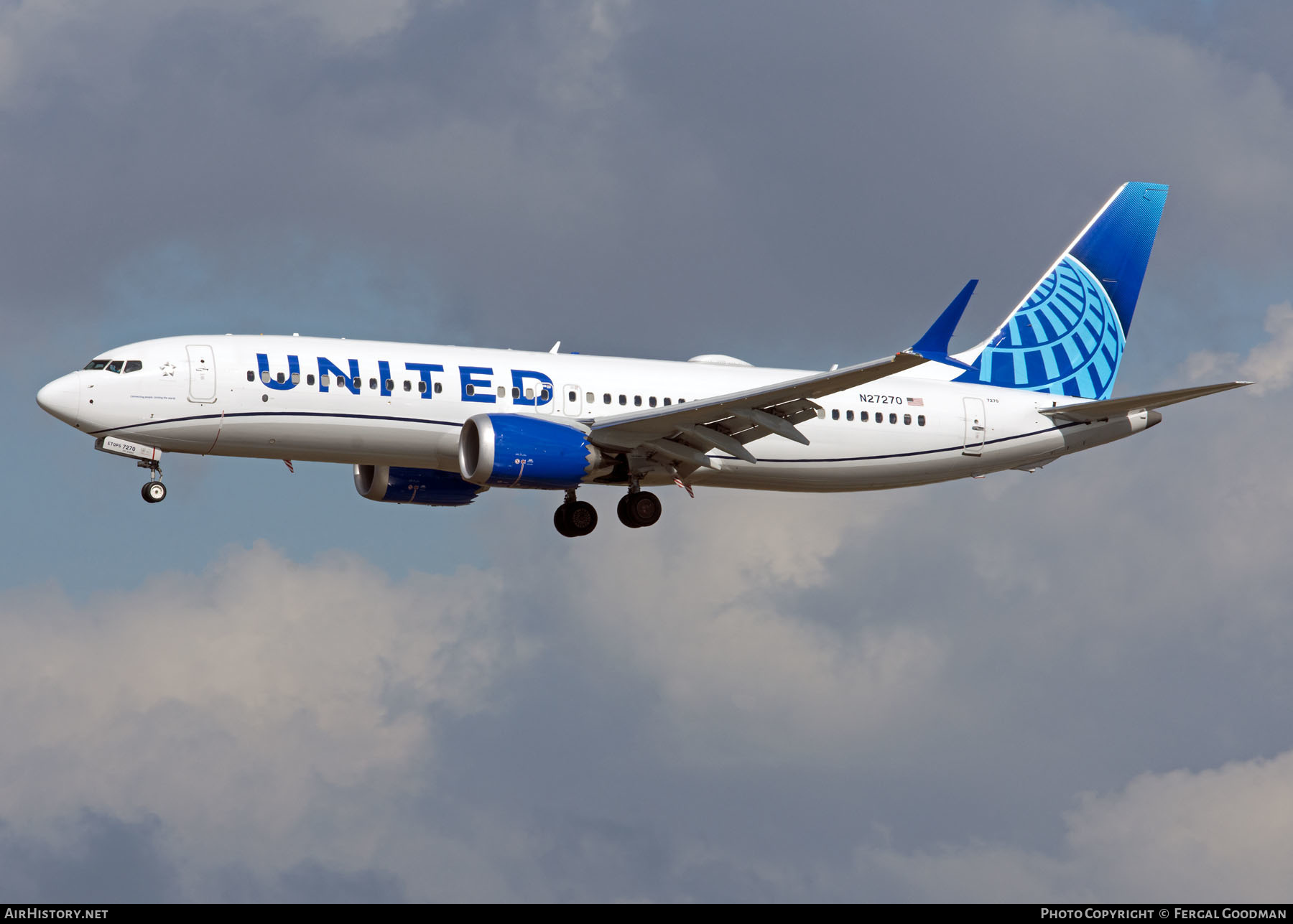 Aircraft Photo of N27270 | Boeing 737-8 Max 8 | United Airlines | AirHistory.net #563794