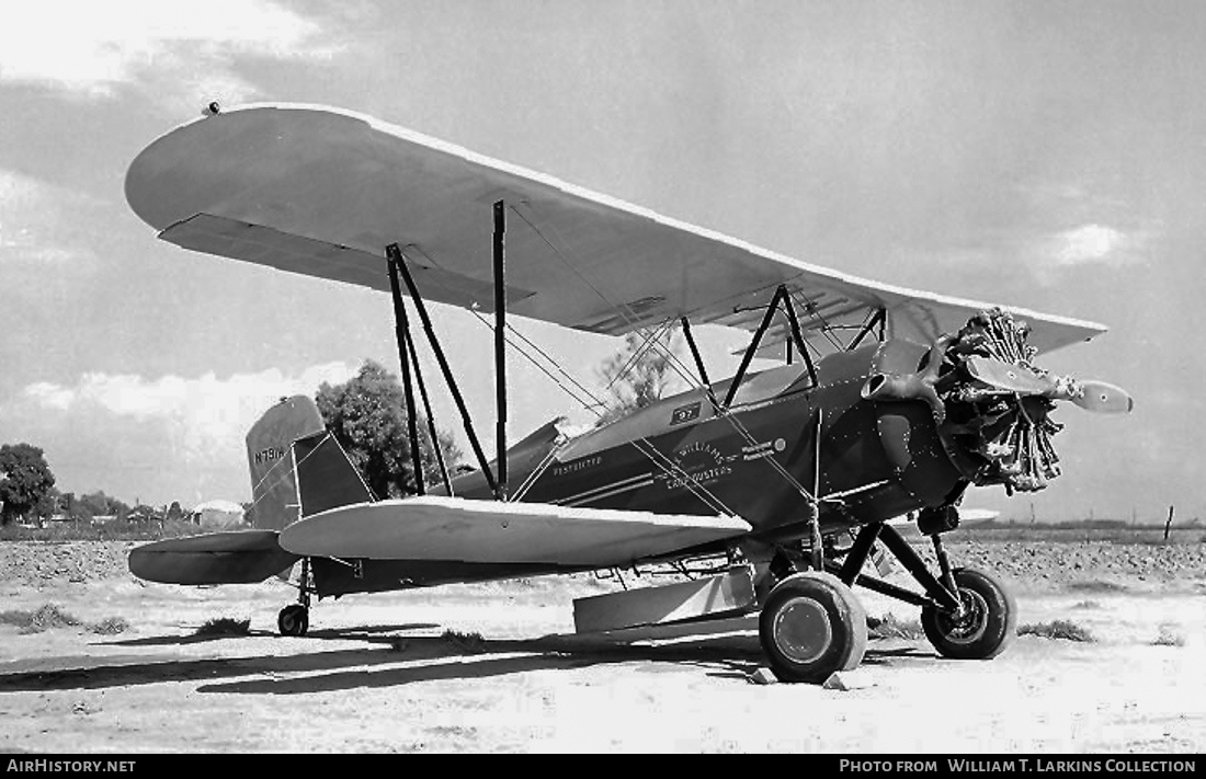 Aircraft Photo of N791H | Stearman 4-E Junior Speedmail | Rex Williams Crop Dusters | AirHistory.net #563809