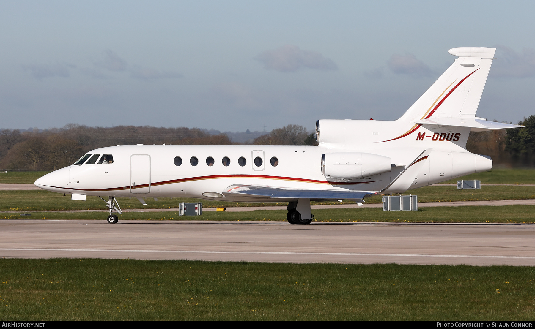 Aircraft Photo of M-ODUS | Dassault Falcon 50EX | AirHistory.net #563826