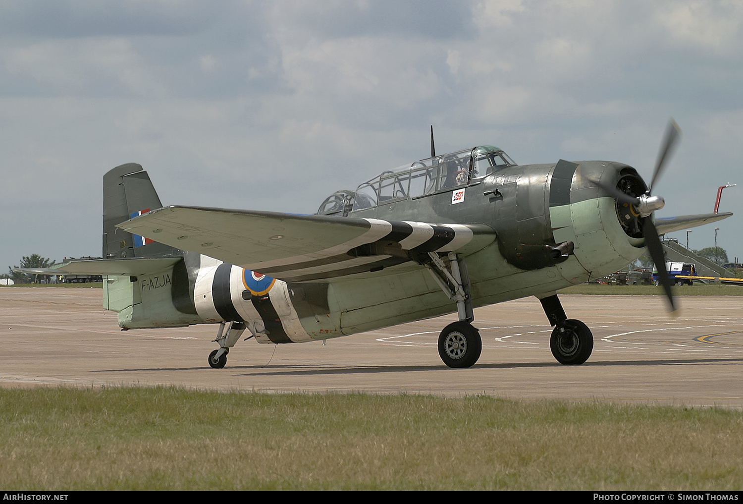 Aircraft Photo of F-AZJA | Grumman TBM-3E Avenger | UK - Navy | AirHistory.net #563848