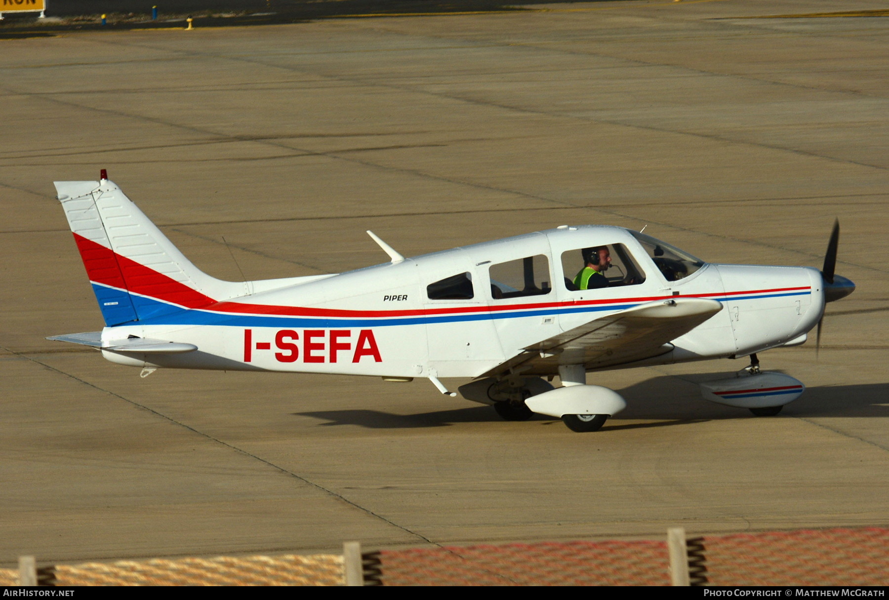 Aircraft Photo of I-SEFA | Piper PA-28-161 Cherokee Warrior II | AirHistory.net #563888