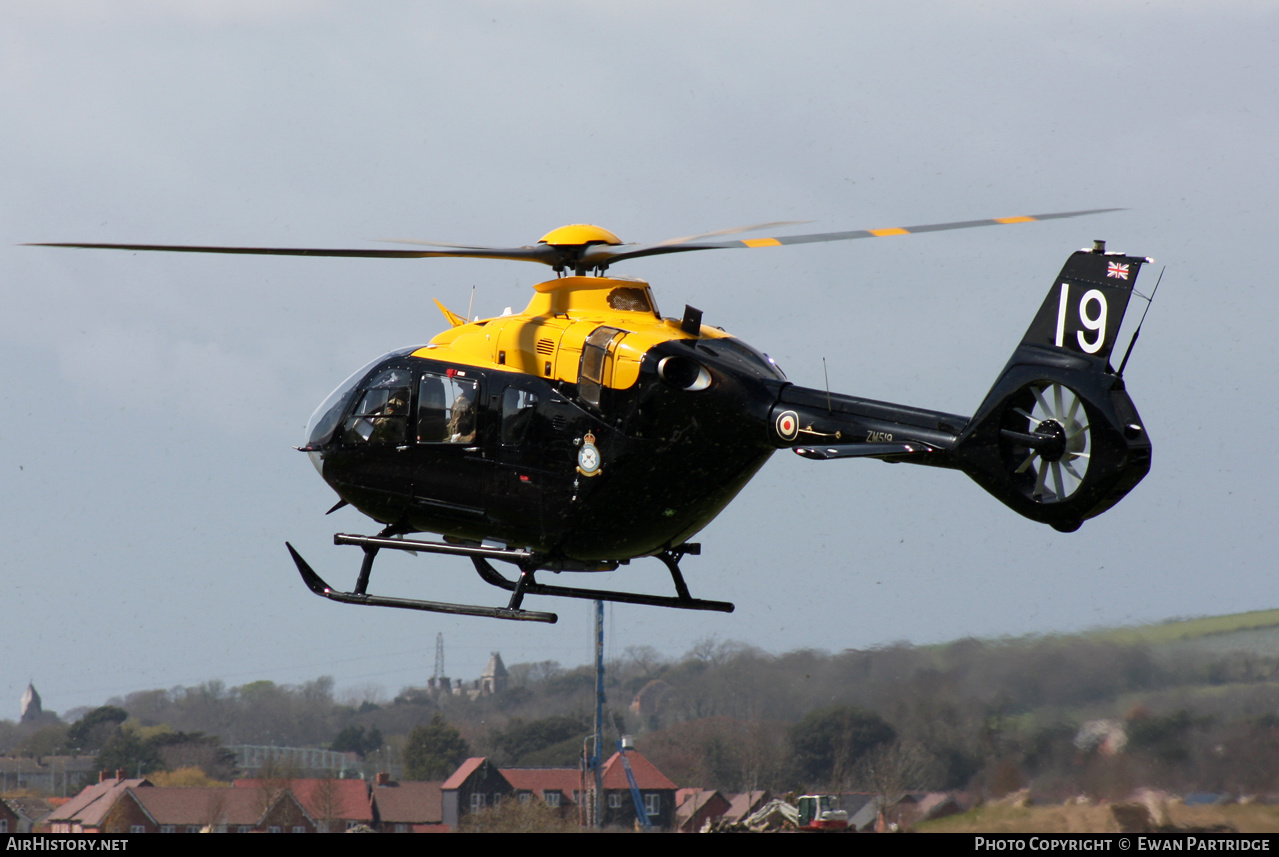 Aircraft Photo of ZM519 | Airbus Helicopters H-135 Juno HT1 (EC-135T-3H) | UK - Air Force | AirHistory.net #563895