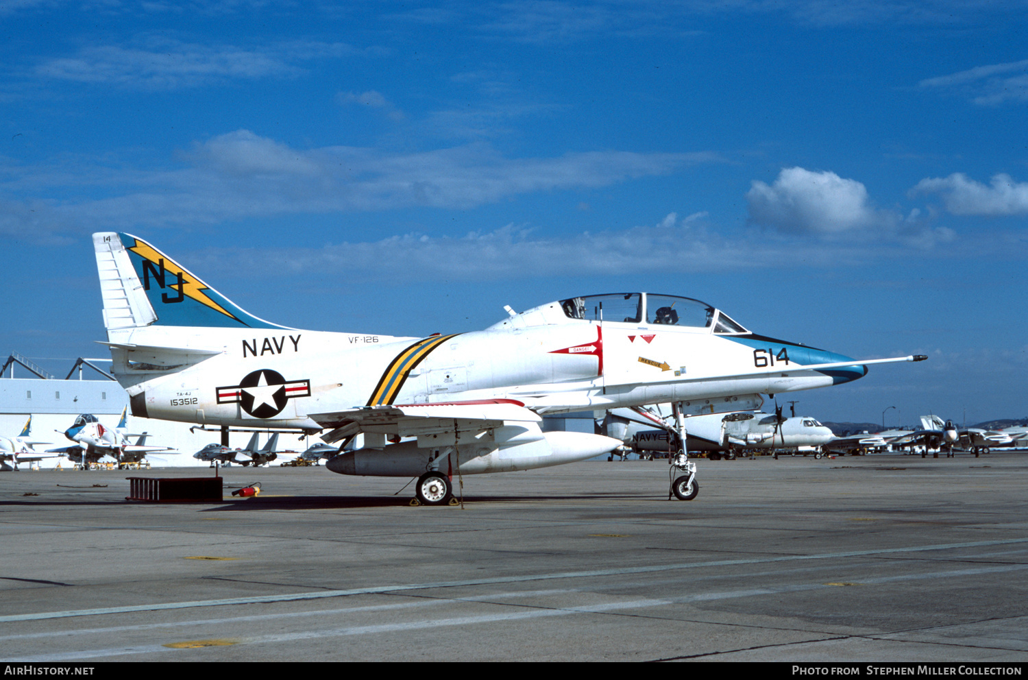 Aircraft Photo of 153512 / 614 | McDonnell Douglas TA-4J Skyhawk | USA - Navy | AirHistory.net #563902