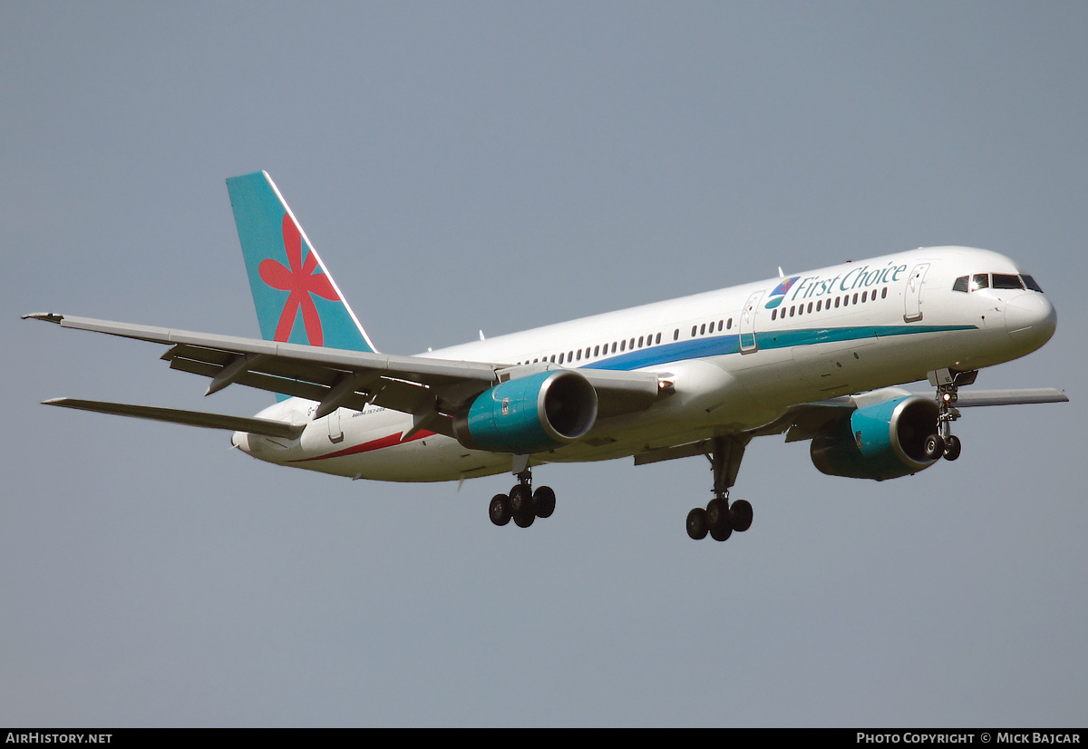 Aircraft Photo of G-OOBE | Boeing 757-28A | First Choice Airways | AirHistory.net #563909