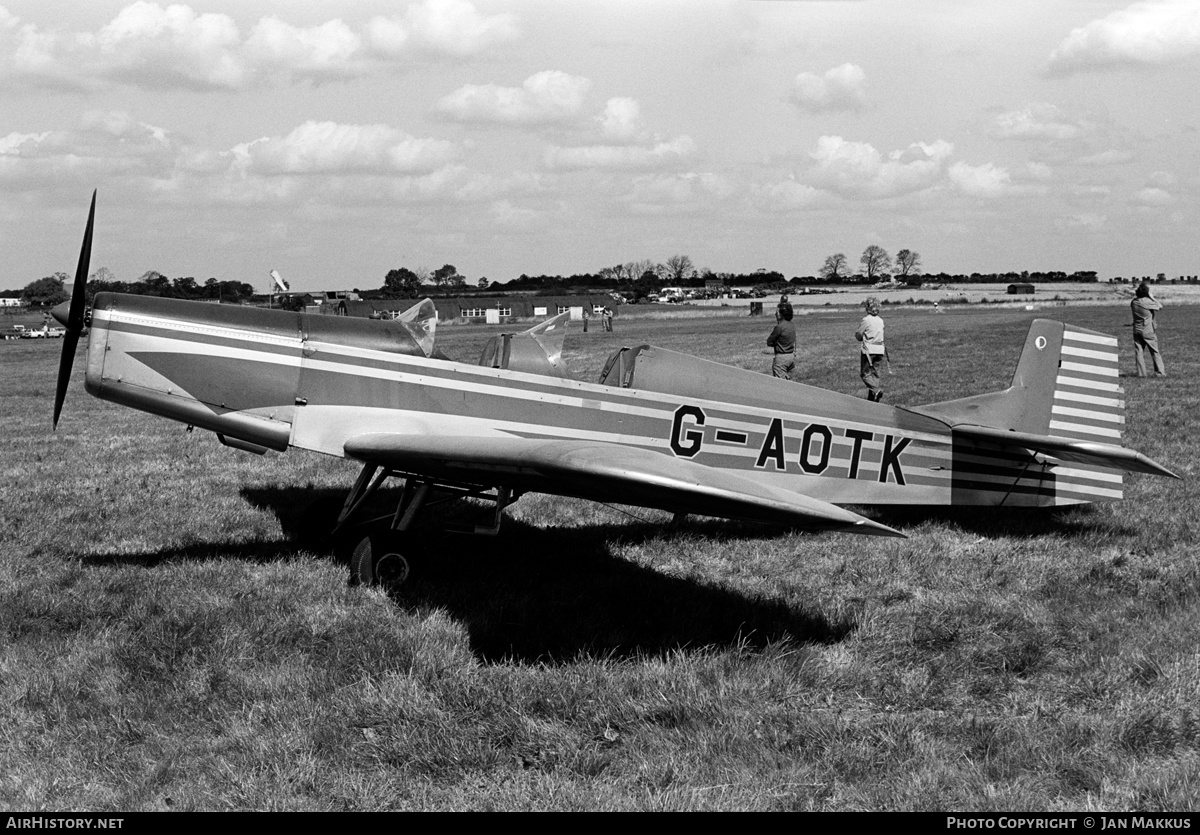 Aircraft Photo of G-AOTK | Druine D-53 Turbi | AirHistory.net #563911