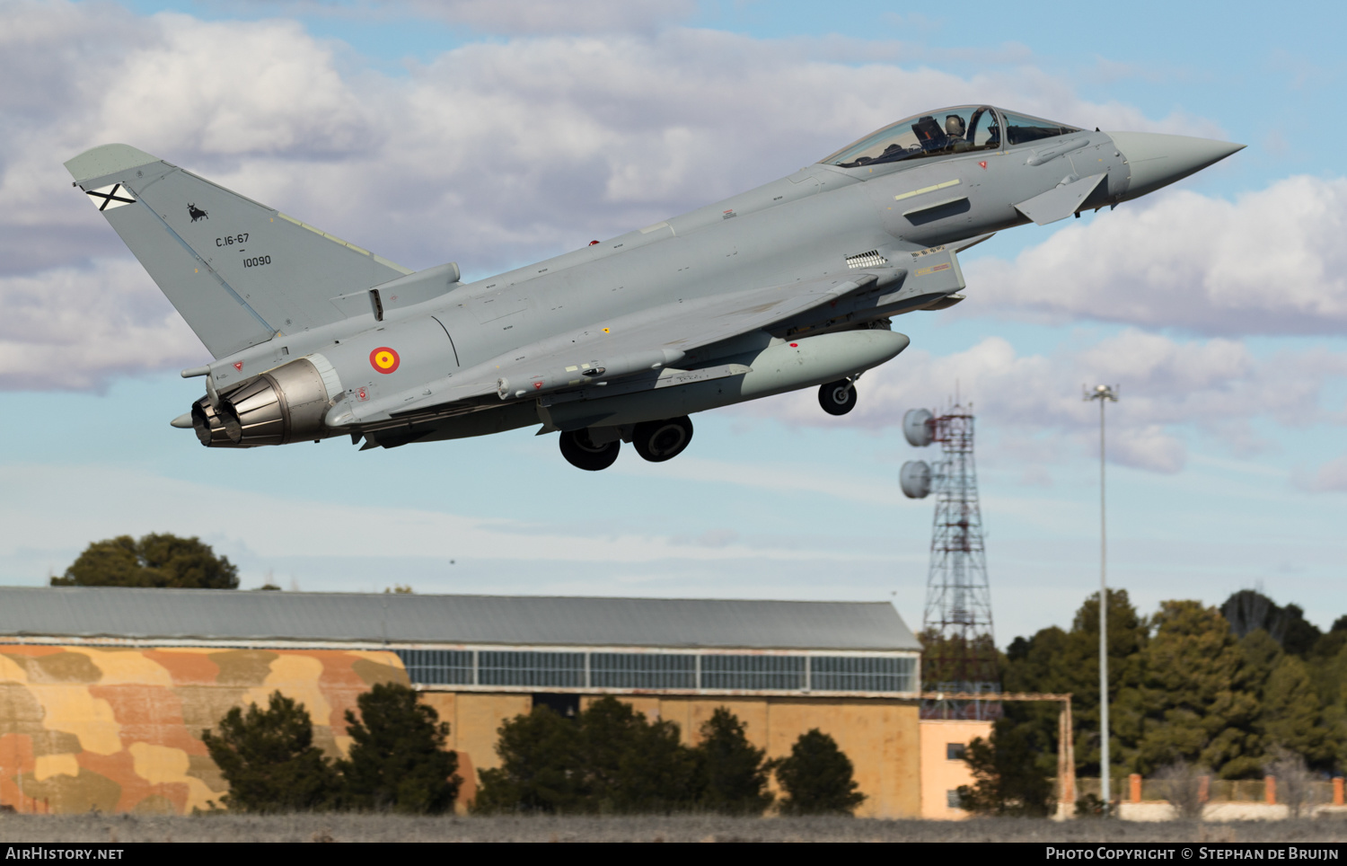 Aircraft Photo of C.16-67 / 10090 | Eurofighter C-16 Typhoon (EF-2000S) | Spain - Air Force | AirHistory.net #563920