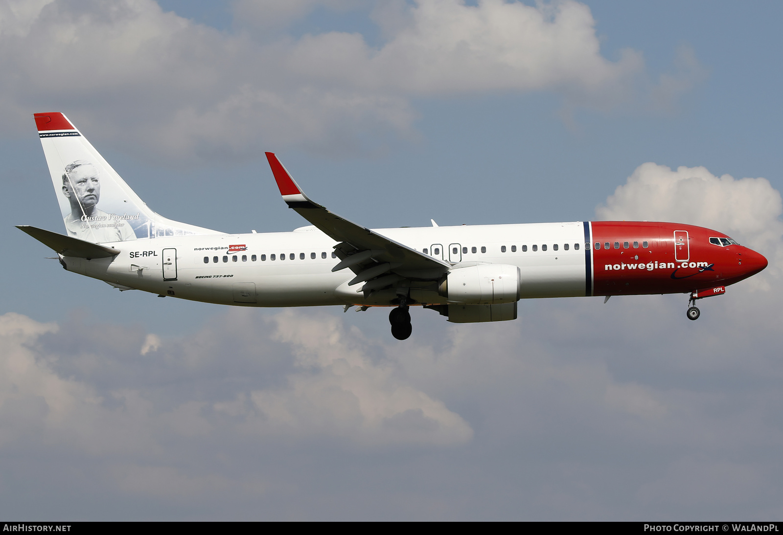 Aircraft Photo of SE-RPL | Boeing 737-8JP | Norwegian | AirHistory.net #563931