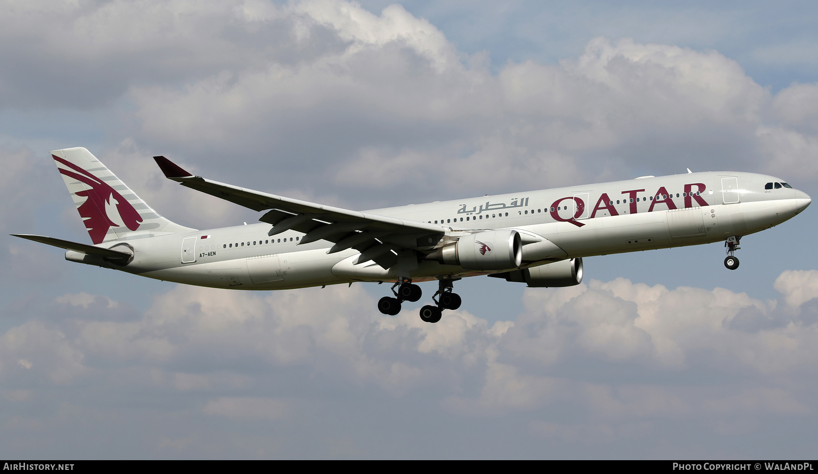 Aircraft Photo of A7-AEN | Airbus A330-302 | Qatar Airways | AirHistory.net #563941
