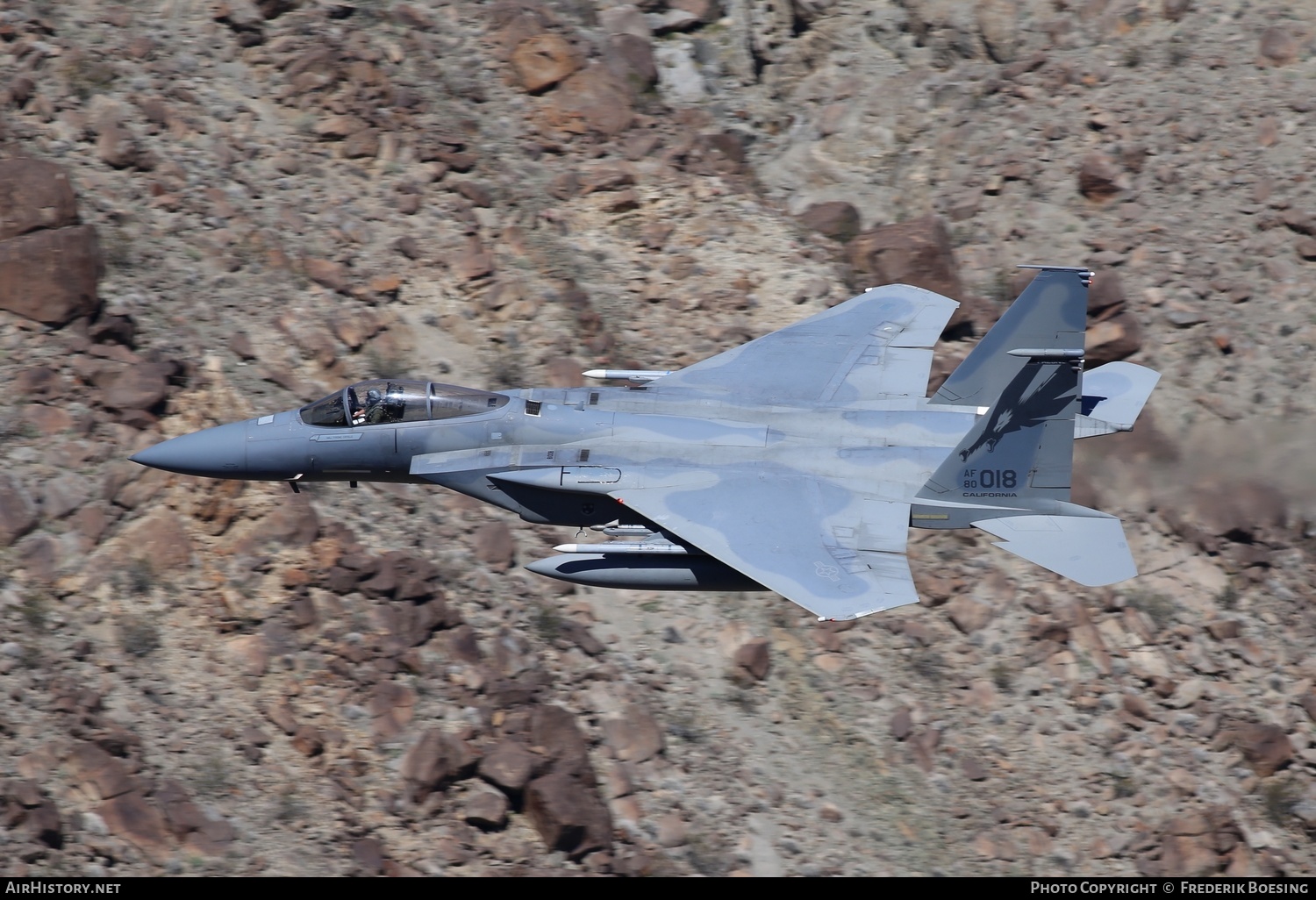 Aircraft Photo of 80-0018 / AF80-018 | McDonnell Douglas F-15C Eagle | USA - Air Force | AirHistory.net #563947