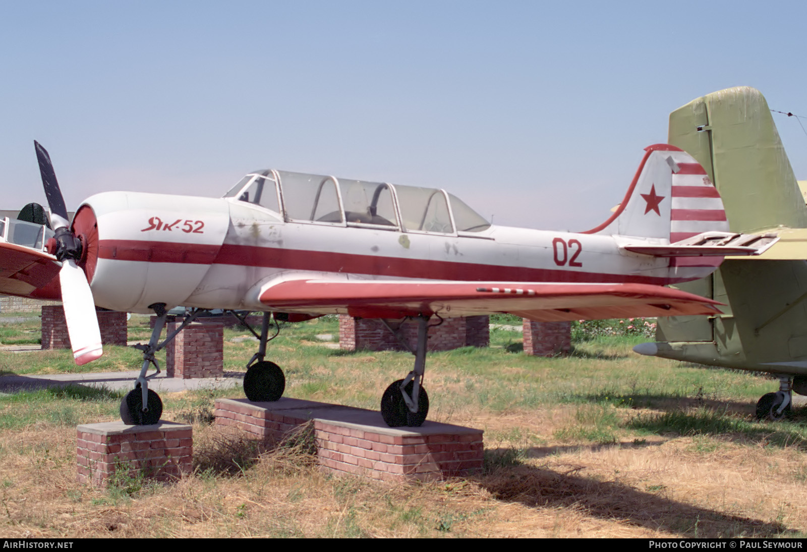 Aircraft Photo of 02 | Yakovlev Yak-52 | Bulgaria - Air Force | AirHistory.net #563980