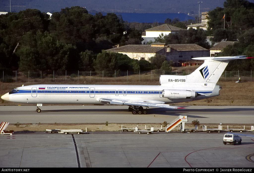 Aircraft Photo of RA-85498 | Tupolev Tu-154B-2 | Tyumen Airlines | AirHistory.net #563984