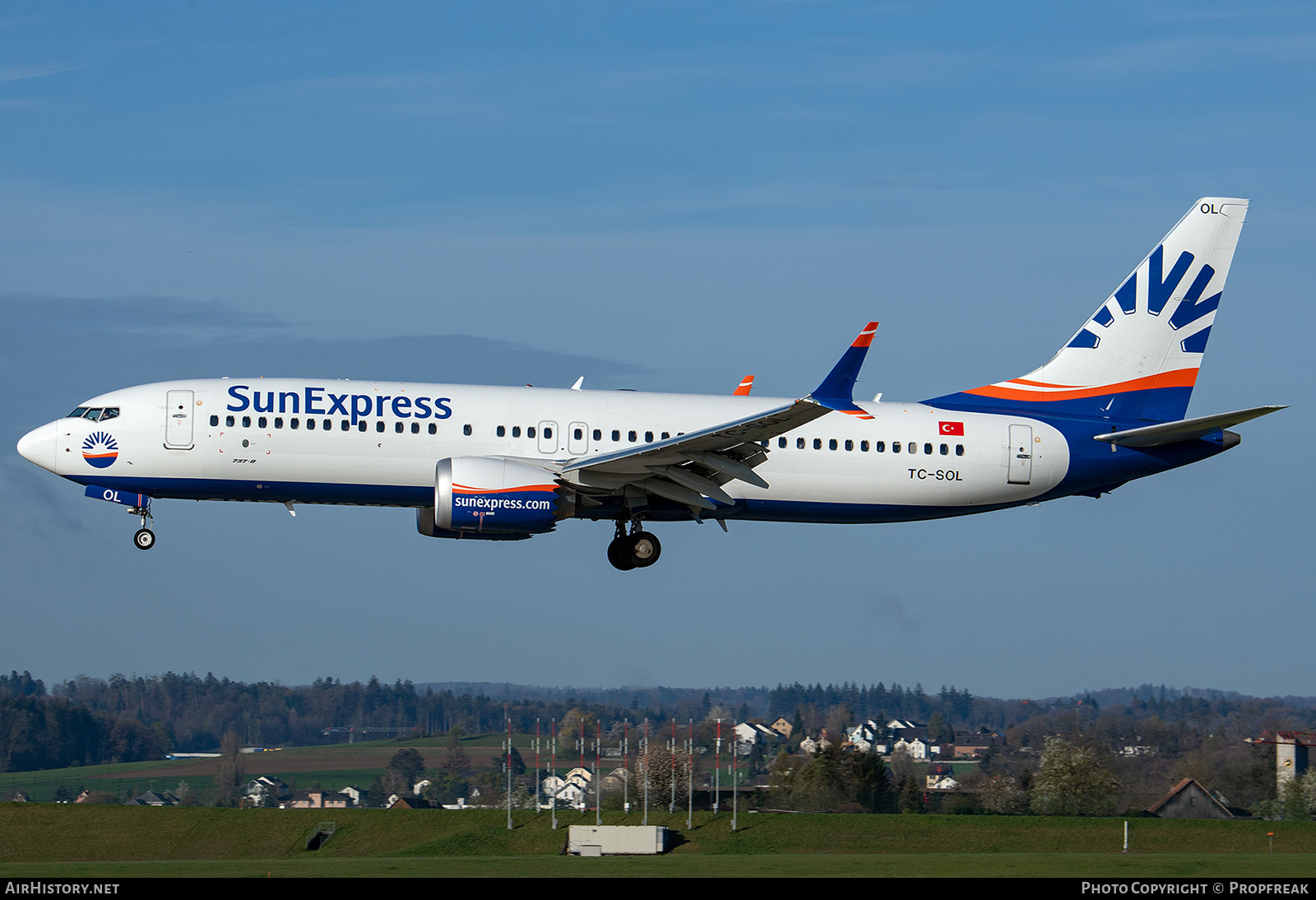 Aircraft Photo of TC-SOL | Boeing 737-8 Max 8 | SunExpress | AirHistory.net #563991