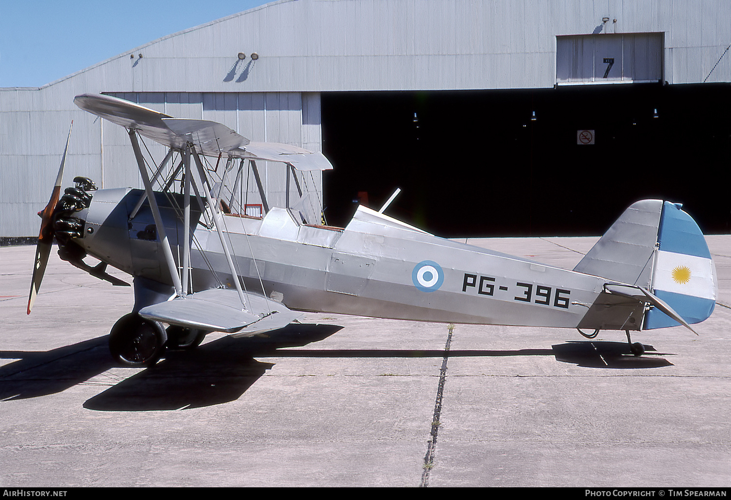 Aircraft Photo of PG-396 | Focke-Wulf Fw-44J Stieglitz | Argentina - Air Force | AirHistory.net #563999