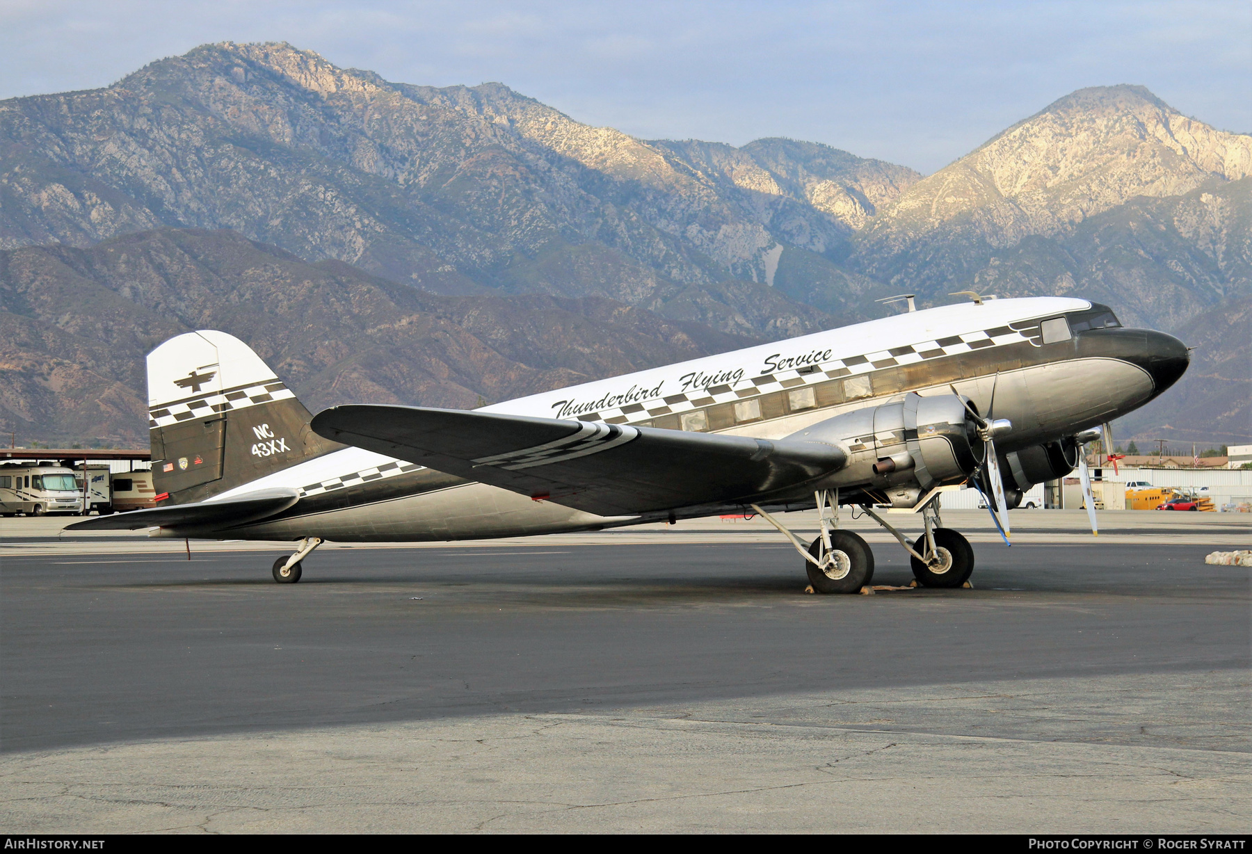 Aircraft Photo of N43XX / NC43XX | Douglas C-53D Skytrooper | Thunderbird Flying Service | AirHistory.net #564000