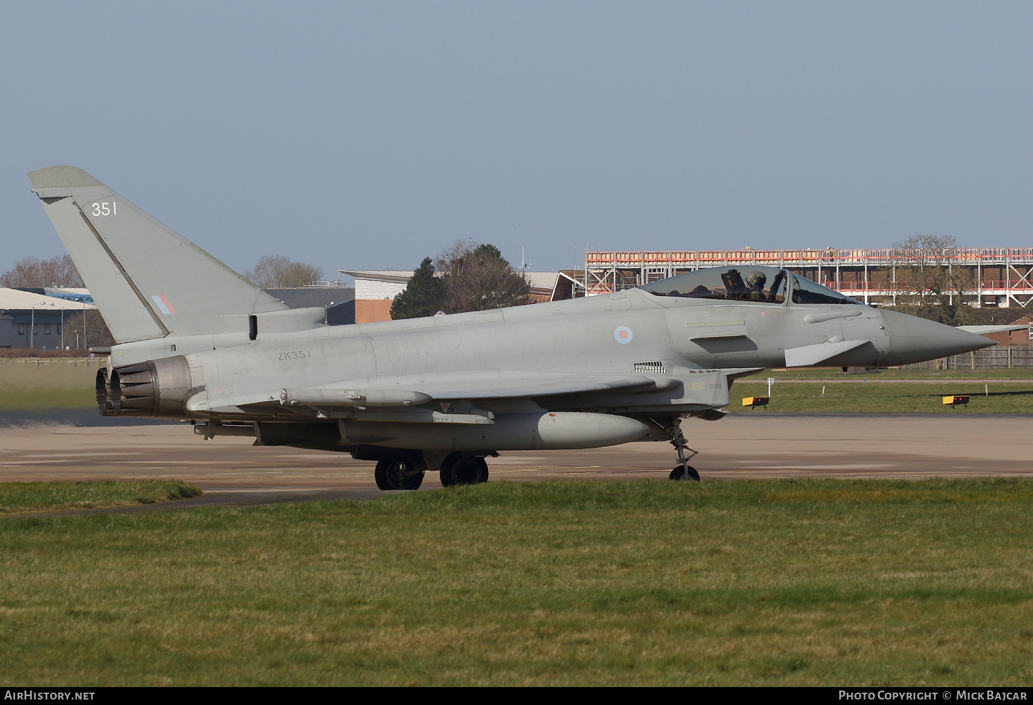 Aircraft Photo of ZK351 | Eurofighter EF-2000 Typhoon FGR4 | UK - Air Force | AirHistory.net #564010