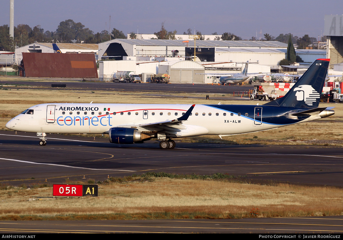 Aircraft Photo of XA-ALW | Embraer 190LR (ERJ-190-100LR) | AeroMéxico Connect | AirHistory.net #564011
