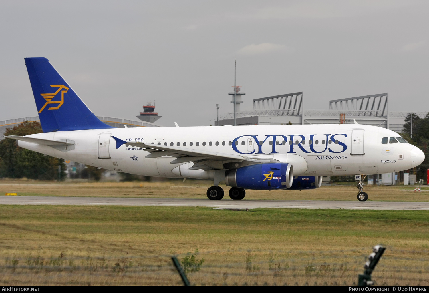 Aircraft Photo of 5B-DBO | Airbus A319-132 | Cyprus Airways | AirHistory.net #564020