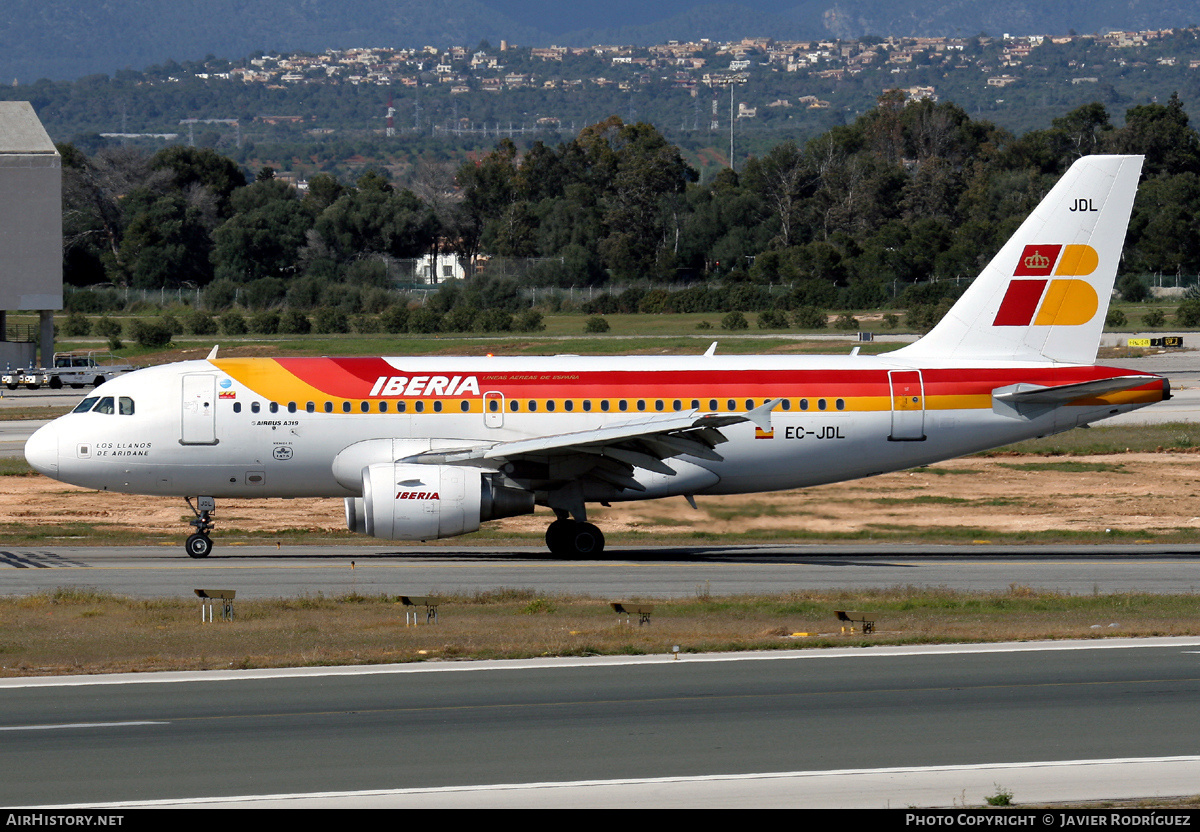 Aircraft Photo of EC-JDL | Airbus A319-111 | Iberia | AirHistory.net #564034